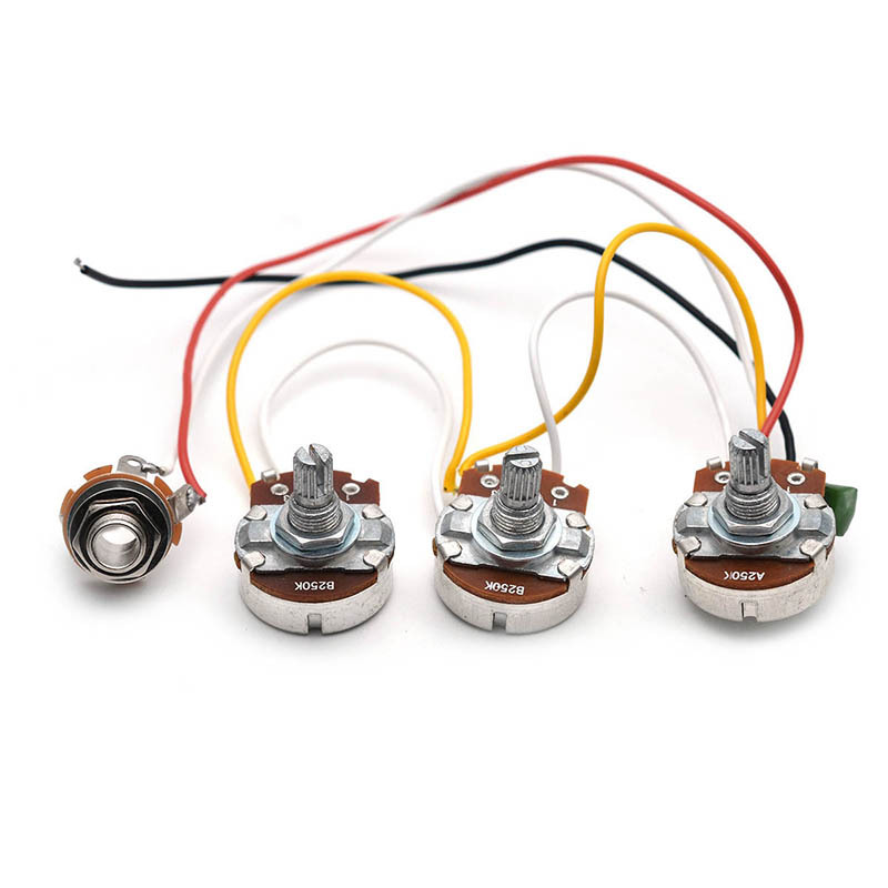 Diy Guitar Electronics Kit - Faisceau de câblage pour basse électrique