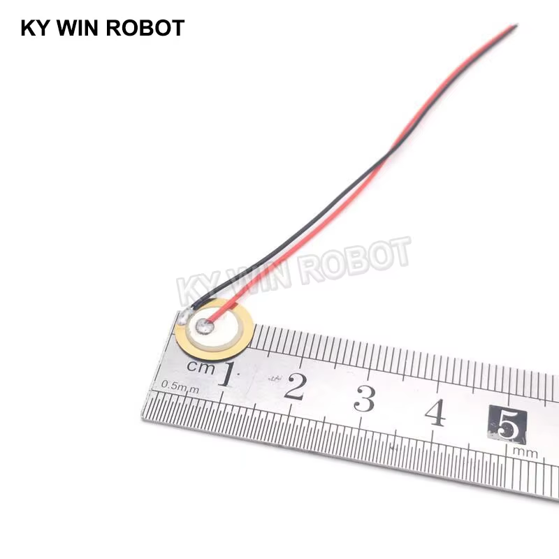 Diy Electronics Components - Plaques piézoélectriques en céramique, diamètre 12mm,
