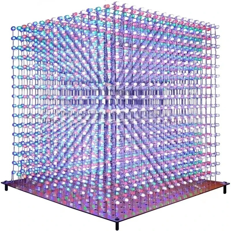 Diy With Electronics - 3 Kits de cubes lumineux D16mini