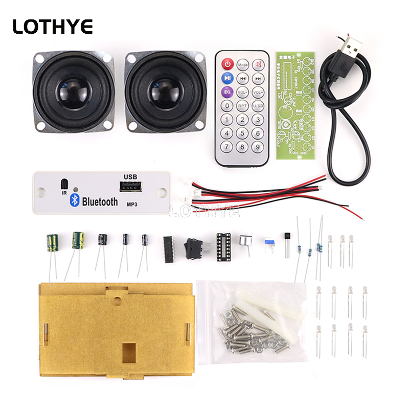 Diy Electronics Audio - Mini Amplificateur Audio Bluetooth 3W*2 Kit