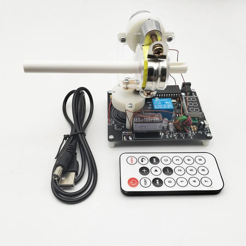 Diy Electronics Stores - Kit de Bricolage Canon Électromagnétique Télécommandé
