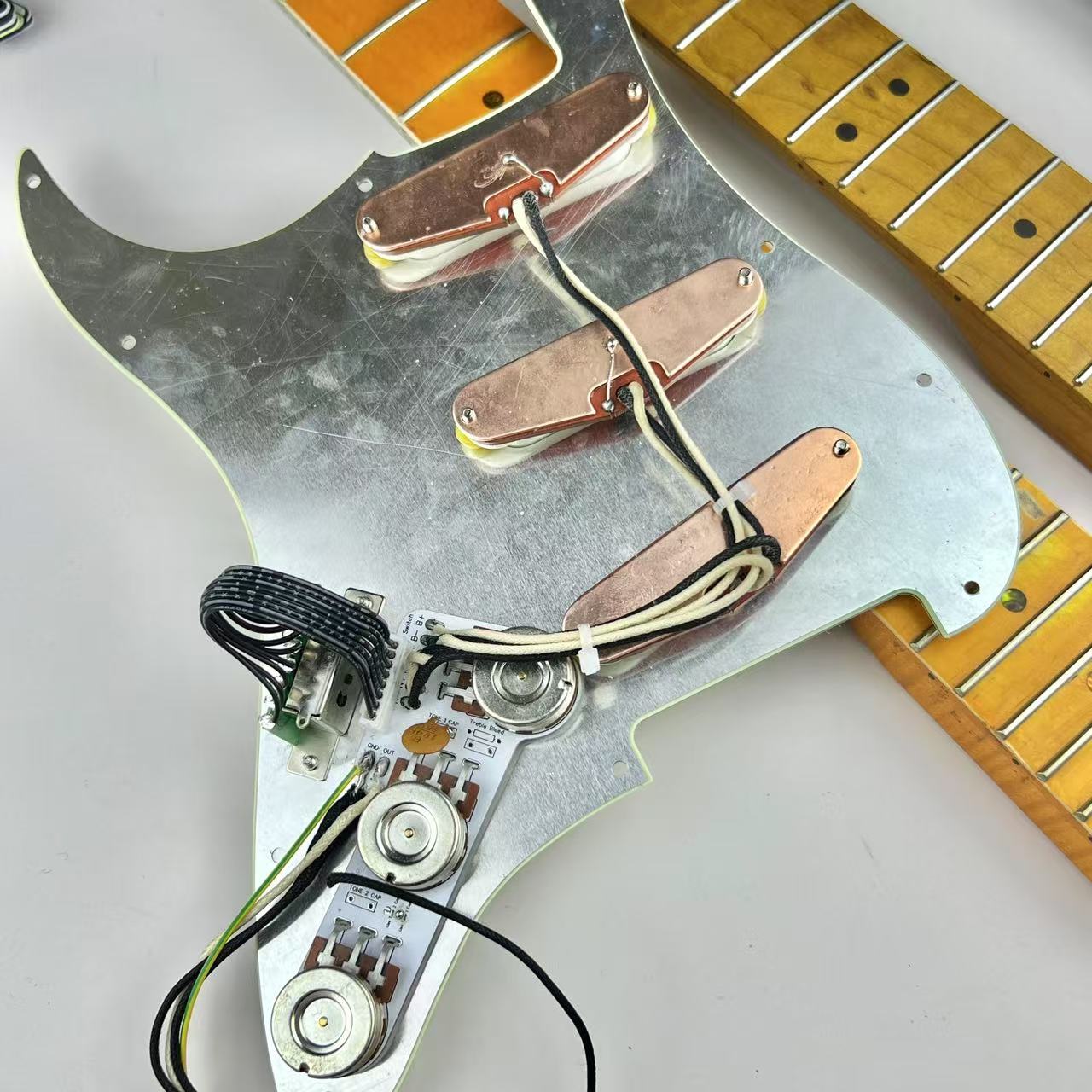 Kit de Pickguard ST pour guita - Diy Guitar Electronics Kit avis et prix