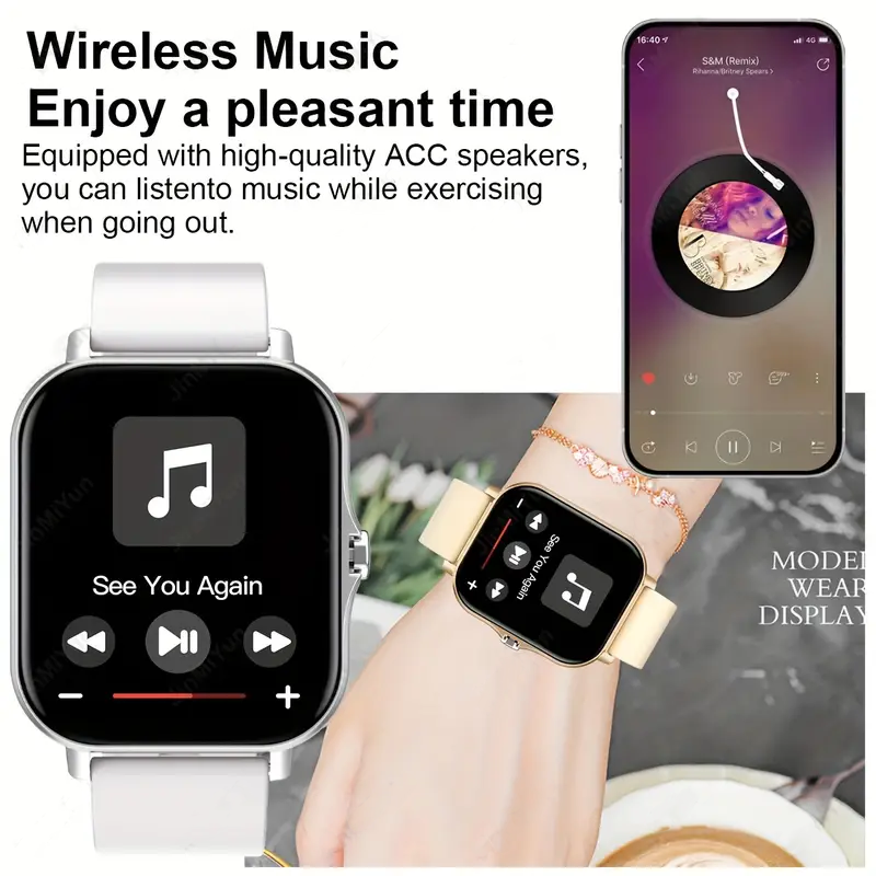 Montre connectée LAXASFIT 2026 - Diy Electronics Audio avis et prix