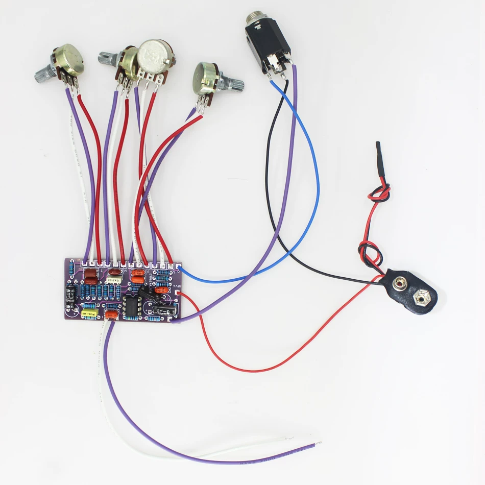 Kit de préampli actif Jazz Bas - Diy Guitar Electronics Kit avis et prix