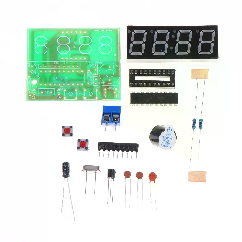 Kit d'horloge numérique LED DI - Diy Electronics Workshop avis et prix